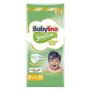 Babylino Πάνες Sensitive No5+ 42τεμ. 12-17kg