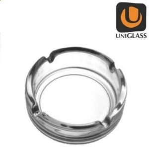 Uniglass Σταχτοδοχείο Γυάλινο 14cm