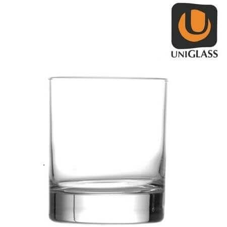 Uniglass Ποτήρι Γυάλινο Ουίσκι Classico 300ml (12τεμ.)