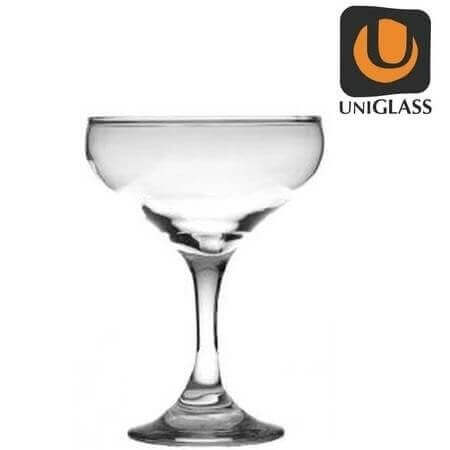 Uniglass Ποτήρι Γυάλινο Σαμπάνιας Κούρος 220ml - 12τεμ.