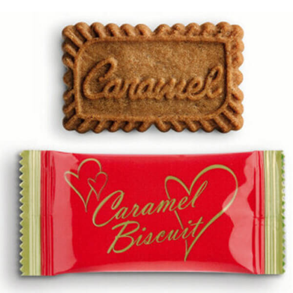 Μπισκότο Caramel Συσκευασμένο 6gr - 300τεμ