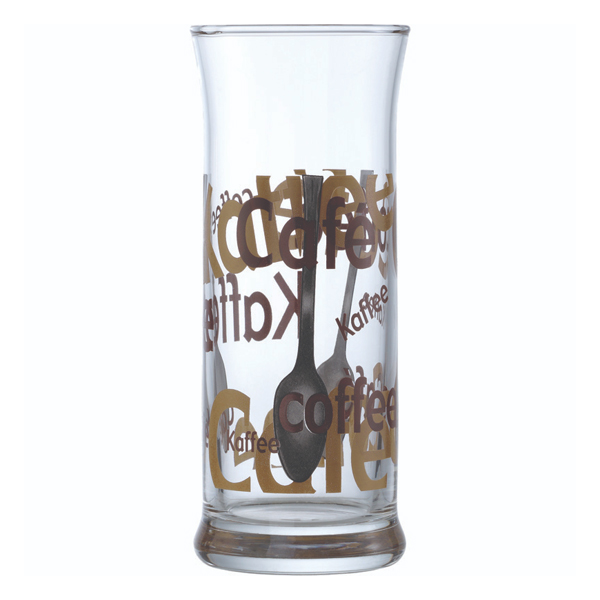 Uniglass Ποτήρι Γυάλινο Coffee Time 290ml (3τεμ.)