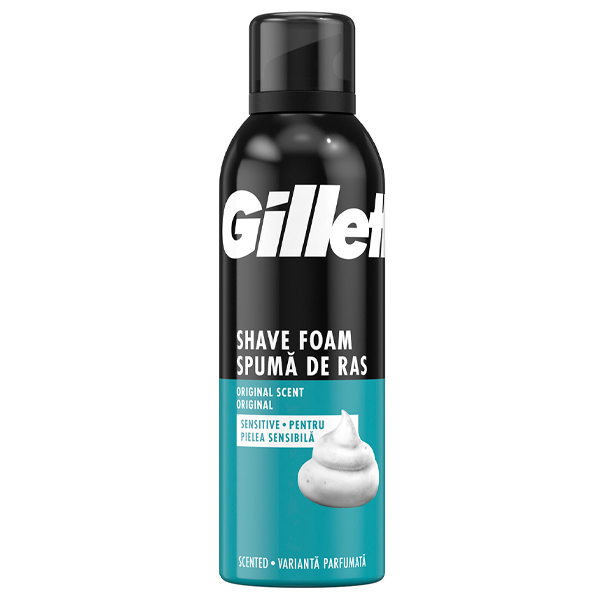 Gillette Αφρός Ξυρίσματος Sensitive 200ml