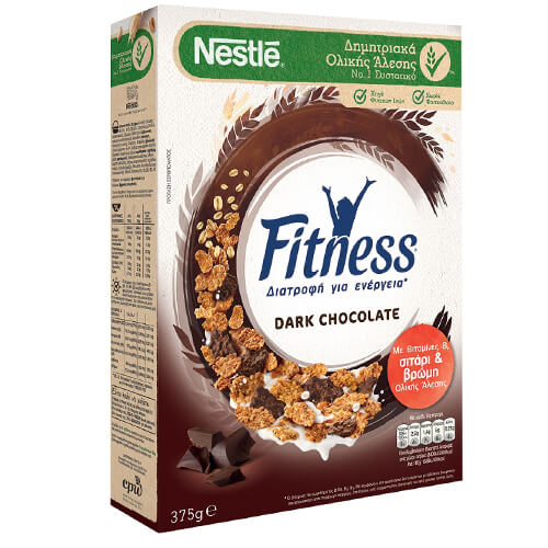 Nestle Fitness 375gr Dark Chocolate