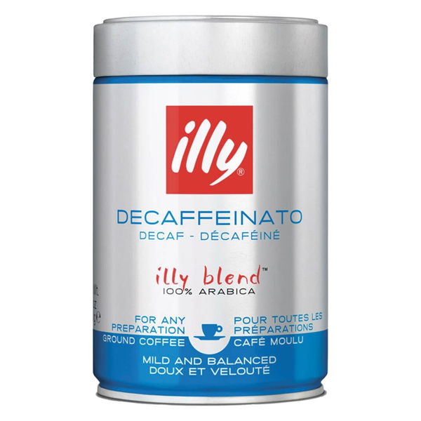 Illy Espresso 250gr Decaf Αλεσμένο Μπλε Βάζο
