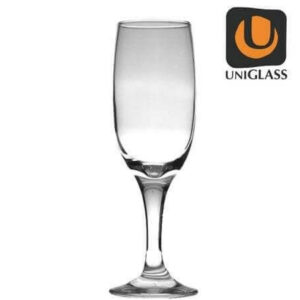 Uniglass Ποτήρι Γυάλινο Σαμπάνιας Kouros 185ml - 6τεμ.