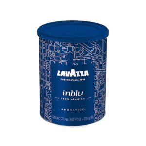 Lavazza Καφές Espresso Arabica In Blu Μεταλλικό Κουτί Αλεσμένος 250gr