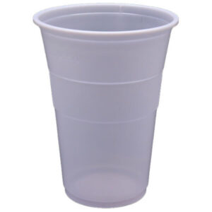 Ποτήρι Φραπέ 330ml (Λευκό) (50τμχ) LUX PLAST