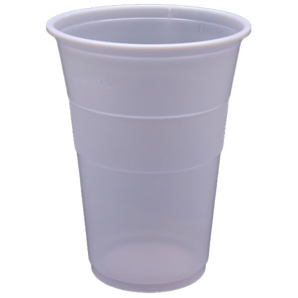 Ποτήρι Φραπέ 330ml (Λευκό) (50τμχ) LUX PLAST