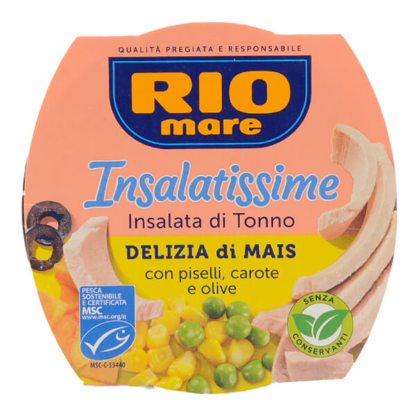 Rio Mare Τόνος Πολυσαλάτα (Καλαμπόκι) 160gr