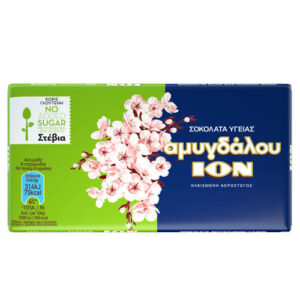 Σοκολάτα Υγείας Αμυγδάλου ΙΟΝ 60gr Στέβια
