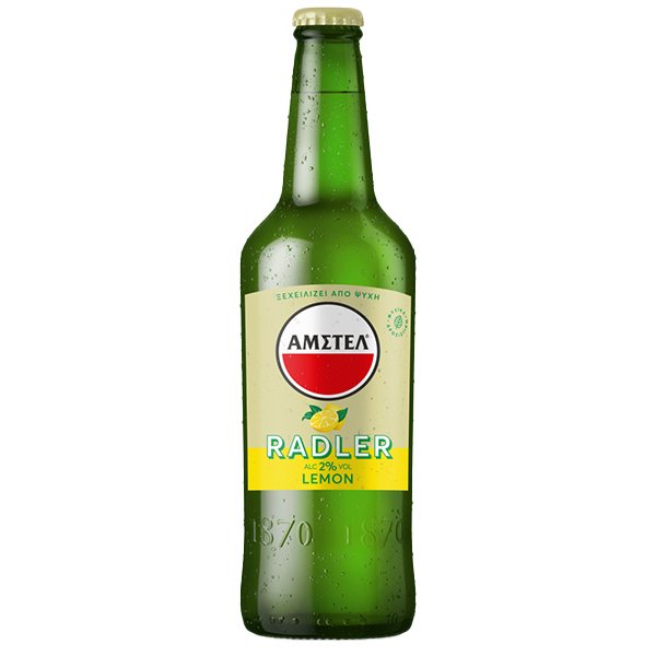 Amstel Radler Λεμόνι Μπύρα 500ml Vol 2%