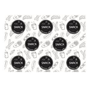 Ριζόχαρτο Τυπωμένο (Snack) 1 Χρώμα 20x30cm 10kg
