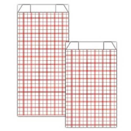 Χαρτοσακούλες Καρώ 10x35cm 10kg
