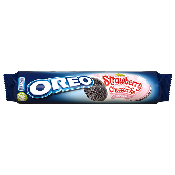 Oreo Μπισκότα 154gr (Strawberry Cheesecake)