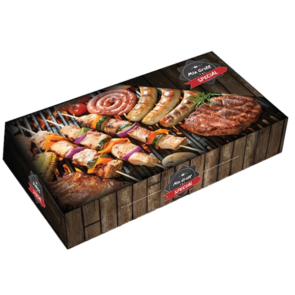 Luxury Κουτί Μερίδας No 1 (Mix Grill) 22x16x5cm