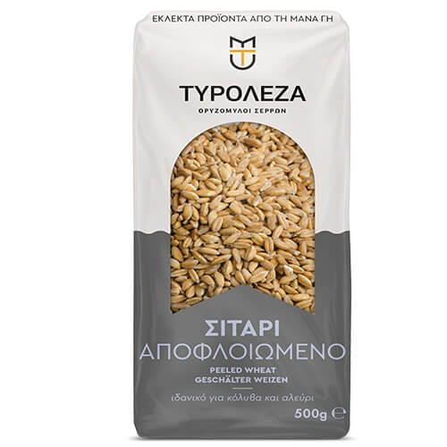 Τυρολέζα Σιτάρι Αποφλοιωμένο 500gr