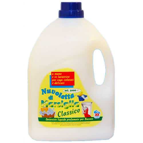 Nuvoletta Υγρό Πλυντηρίου 3lt (Λευκό / Marsiglia Classic)