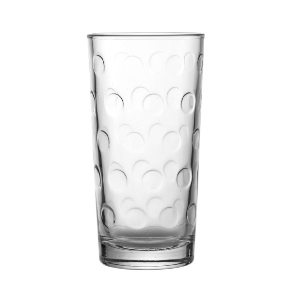 Uniglass Ποτήρι Γυάλινο Νερού Pop 245ml (6τεμ.)