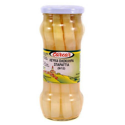 Σπαράγγια Λευκά Ολόκληρα 345gr - Βάζο