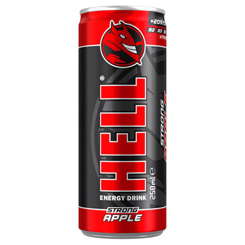 Hell Energy Drink 250ml (Strong Apple)