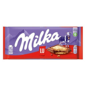Milka Σοκολάτα 87gr (Μπισκότο Lu)