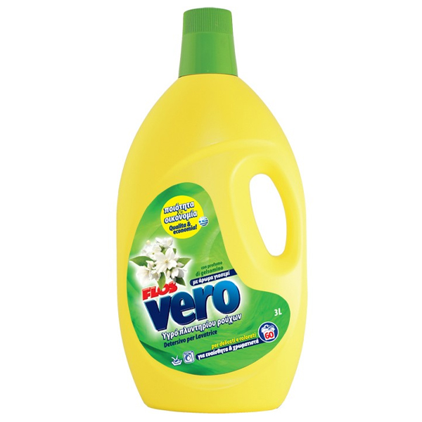 VERO Υγρό Πλυντηρίου Ρούχων 3lt (Γιασεμί)