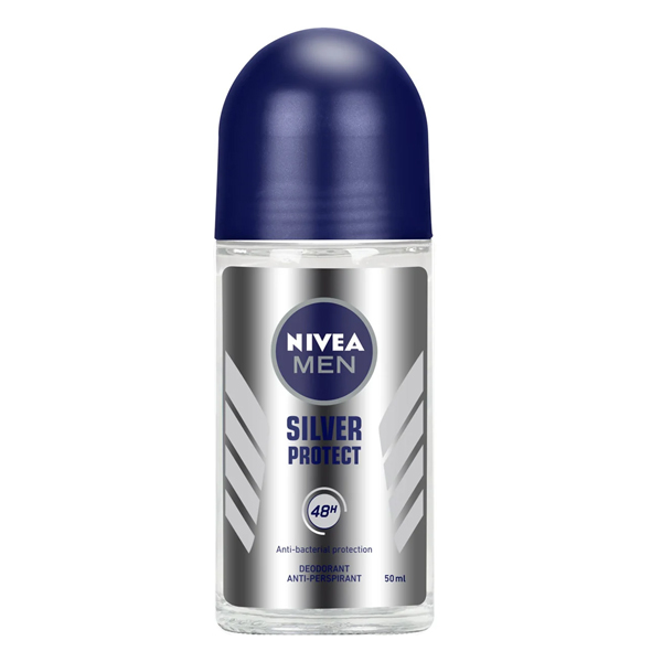 NIVEA Roll-On Men 50ml Silver Protect