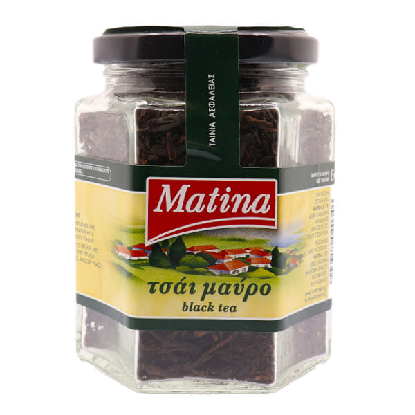 Ματίνα Τσάι Μαύρο 60gr (Βάζο)