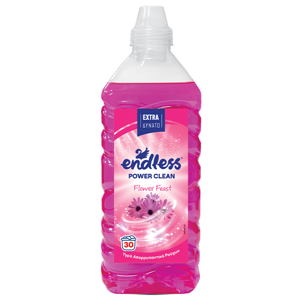 Endless Υγρό Πλυντηρίου Ρούχων 1.85lt (Power Clean) Μωβ