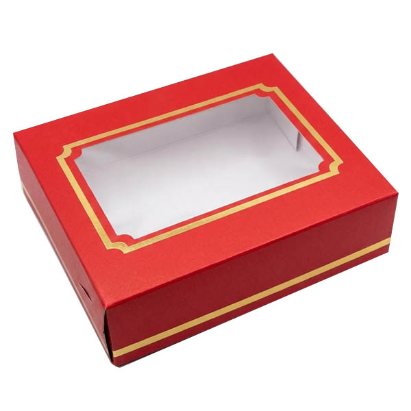 Luxury Κουτί Μνημοσύνου Με Παράθυρο 15x13x4cm