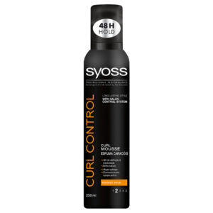 Syoss Mousse 250ml Curl Control Πορτοκαλί