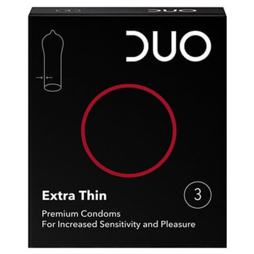 Duo Προφυλακτικά 3τεμ. Πολύ Λεπτό