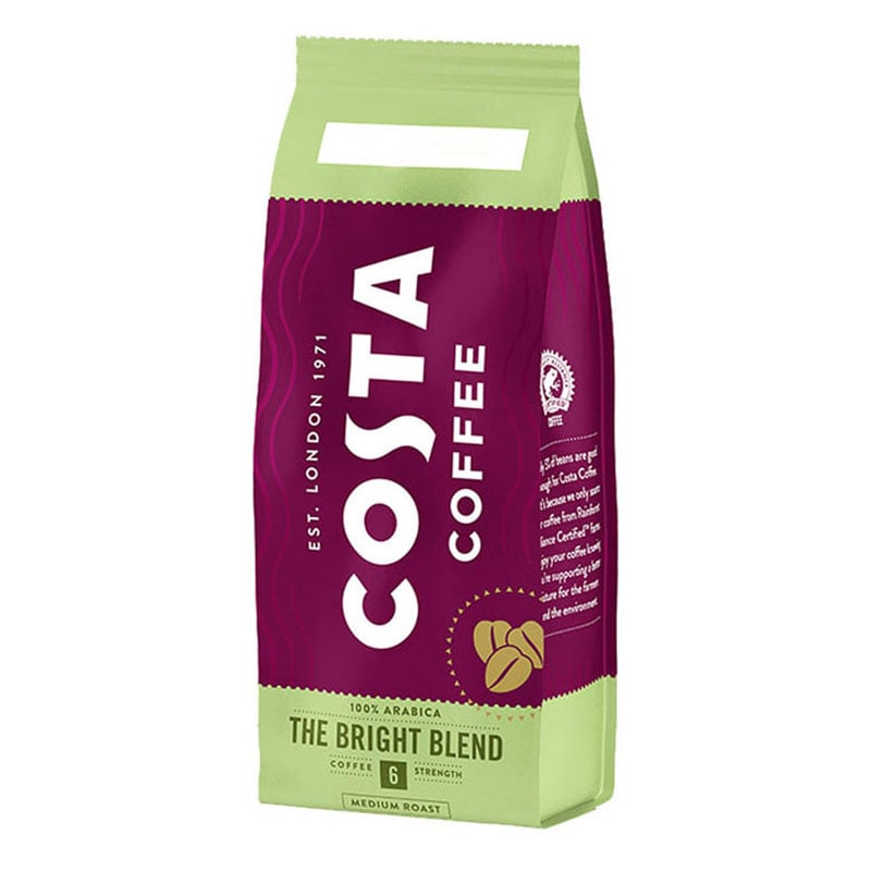 Costa Coffee Signature Bright Blend Σε Κόκκους - 1kg
