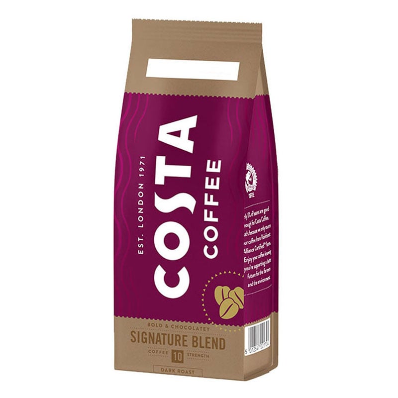 Costa Coffee Signature Blend Dark 1kg Σε Κόκκους