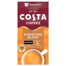Costa Coffee Κάψουλες Signature Blend Συμβατές Με Μηχανή Nespresso 10caps