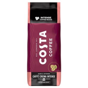 Costa Coffee Caffe Crema Intense Extra Dark Roast 1KG Σε Κόκκους