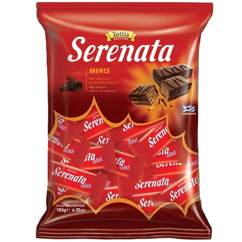 Serenata Γκοφρέτα Υγρό 180gr (Σοκολάτα Γάλακτος)