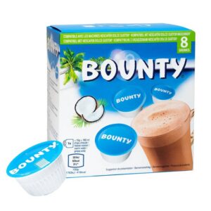 Nescafe Bounty Κάψουλες Σοκολάτα Συμβατές με Μηχανή Dolce Gusto 8caps
