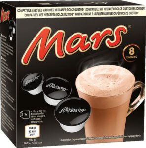 Κάψουλες Σοκολάτα Mars Συμβατές Με Μηχανή Dolce Gusto 8caps