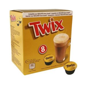 Nescafe Twix Κάψουλες Σοκολάτα Συμβατές με Μηχανή Dolce Gusto 8caps