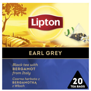Lipton Τσάι Πυραμίδα Earl Grey Μαύρο 20x1,7gr