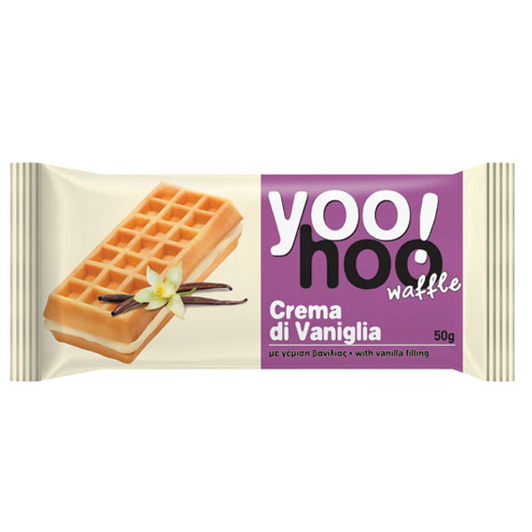 Yoohoo Βάφλα Βανίλια 50gr