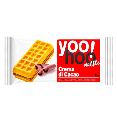 Yoohoo Βάφλα 50gr (Κακάο)