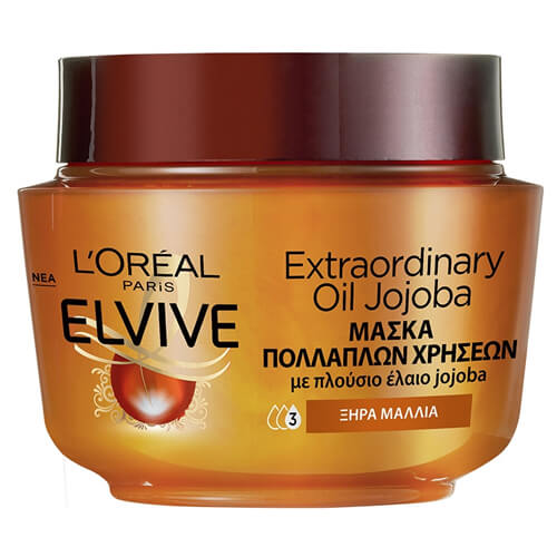 Elvive Μάσκα 300ml Extraordinary Oil Jojoba