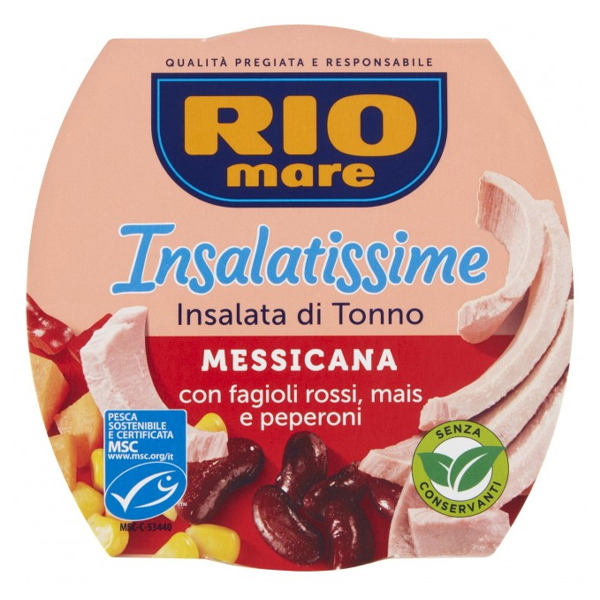 Rio Mare Τόνος Πολυσαλάτα (Μεξικάνα) 160gr