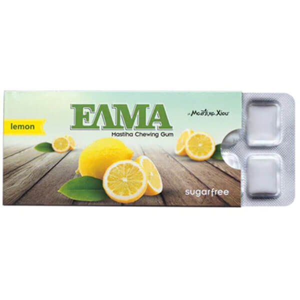 Ελμα Μαστίχα Χίου Λεμόνι Sugarfree 10τεμ.