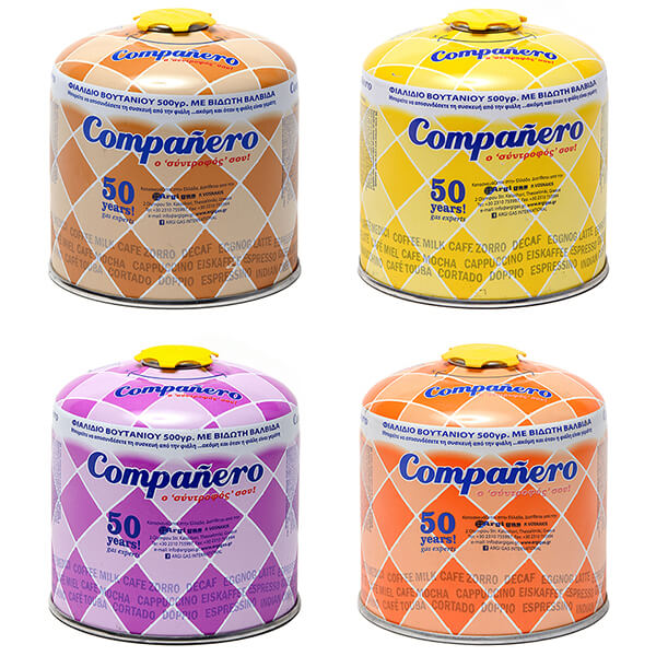 COMPANERO Φιαλάκια 500gr (Με Βαλβίδα)