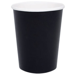 Ποτήρι Χάρτινο Μαύρο (Single Wall) (12-14oz)