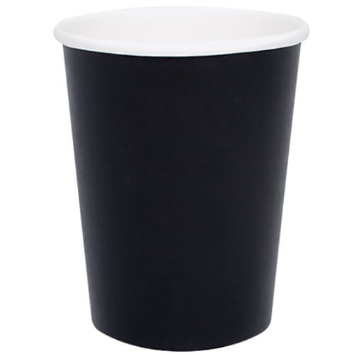 Ποτήρι Χάρτινο Μαύρο (Single Wall) (12-14oz)